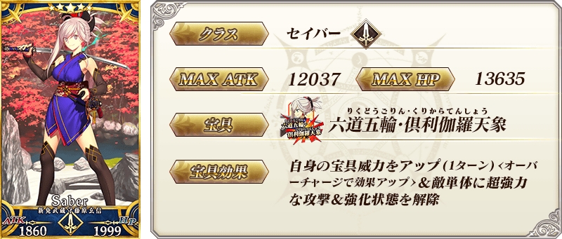 サーヴァント詳細