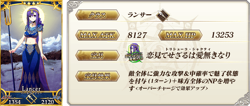 サーヴァント詳細